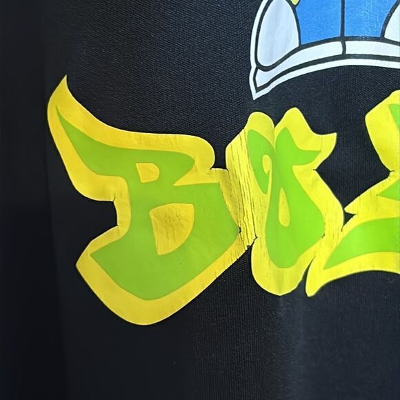 Sport Tek Black Citrus Boys Orange Graphic Short Sleeve Tshirt Size Medium - Picture 5 of 9